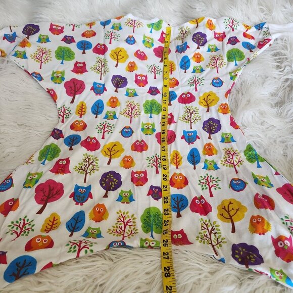 SLEEPING BABY Flying Squirrel Pajama 2T 3T Tree Owls Forest NEW - Picture 11 of 11